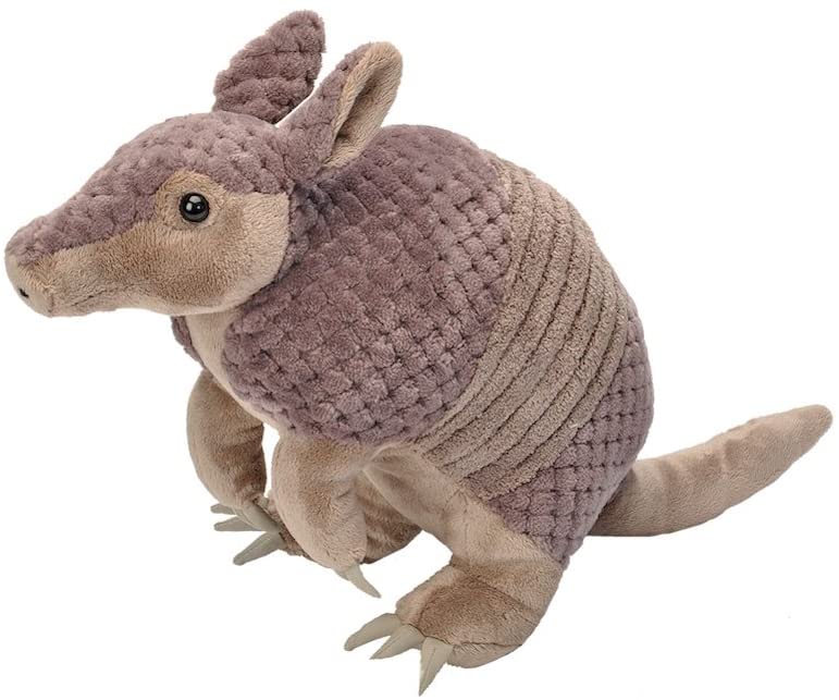 Wild Republic 19339 Plüsch Armadillo, Cuddlekins Kuscheltier, Stofftier 30 cm, Multi